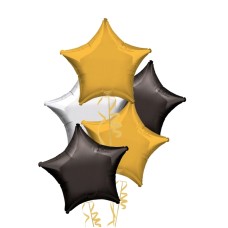Glitz Party Stars Balloon Bouquet